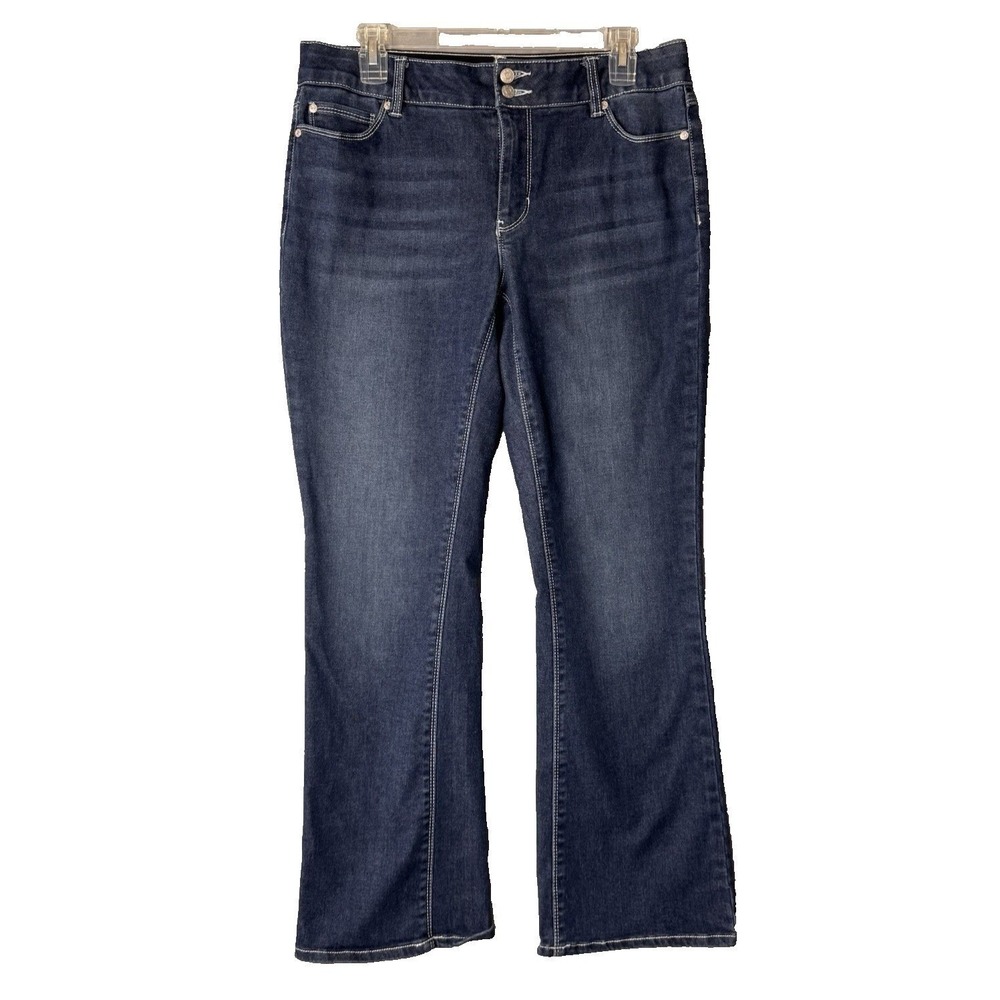 Est. 1946 Denim Bootcut Jeans Women 10 Blue Mid Rise Dark Wash Comfort Waist